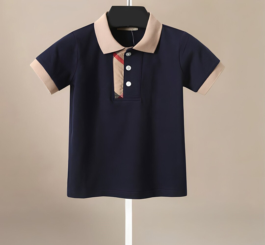 Shirt For Baby Boy Polo Style Pink Color main image 0