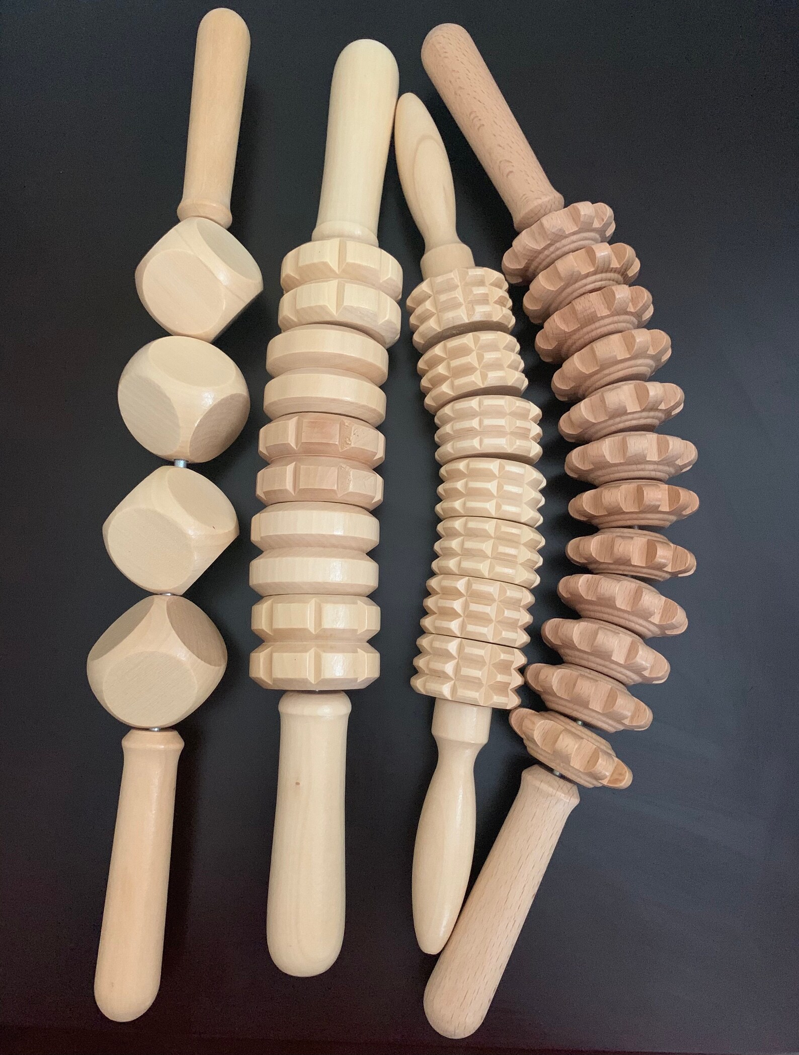 Wood Therapy Wood Massage Tool Sets Maderoterapia Tools Etsy