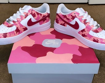 pink camo air force 1