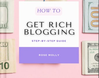 Cómo hacerse rico con blogs / Plan de riqueza de blogs: construir, monetizar y prosperar