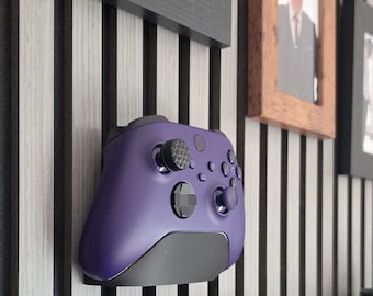 Acoustic wall Panel controller mount compatible with Xbox Playstation 4 and 5