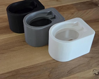 Oral B compatible toothbrush Charger Wall Mount | Cable Tidy | UK Bathroom | White Grey Black