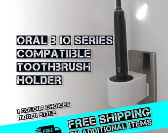 Oral-B iO toothbrush charger Holder | UK Socket Mount bathroom accessory by 3DandFUN