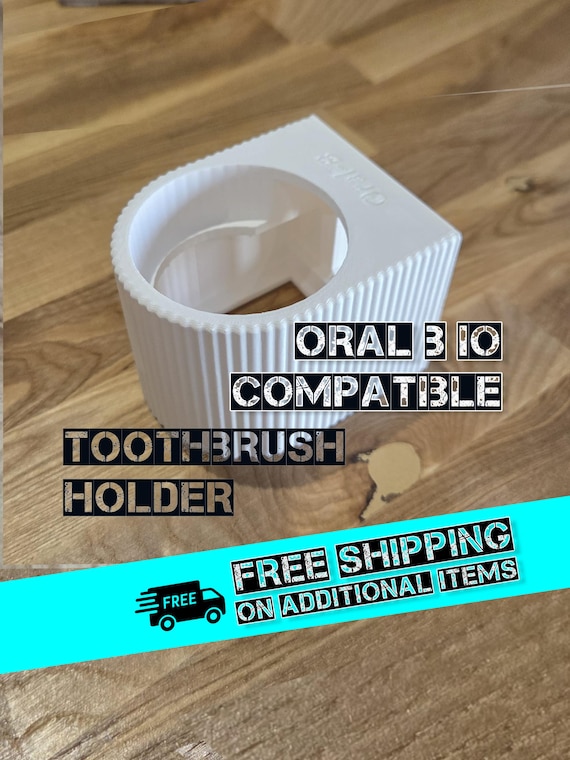 Oral-B iO Compatible Toothbrush Charger Wall Mount Holder | UK Bathroom Accessory