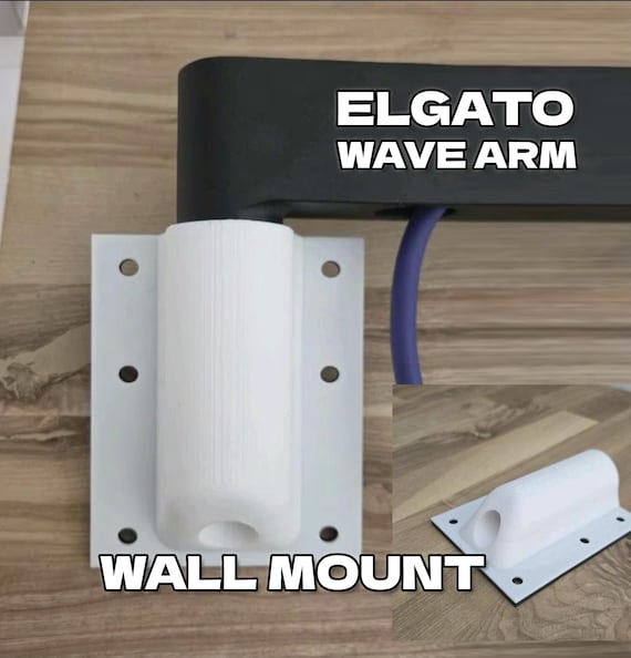 Boom Arm Microphone Wall mount compatible with Elgato Wave Arm