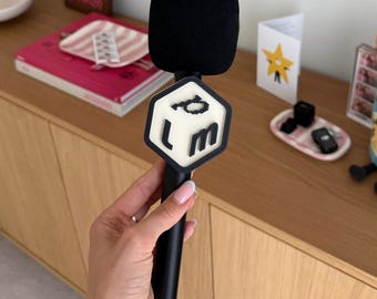 RODE Wireless Interview GO compatible Custom Microphone Cover | Personalized Logo Mount Streamer Podcaster Accessory
