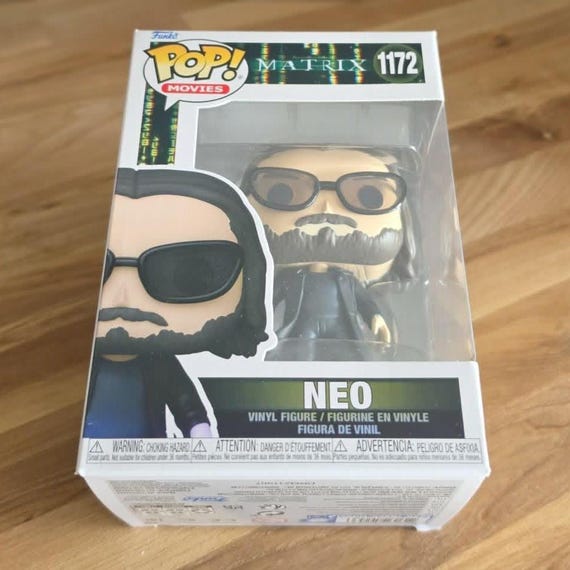 Funko Pop! Movies: The Matrix Resurrections - Neo Vinyl Figure No 1172 New