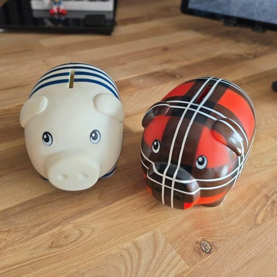 Posh Pigs McPig French Piggy Bank Bud by Design Room