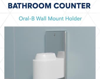 Oral B compatible toothbrush charger holder socket wall mount | UK bathroom accessories