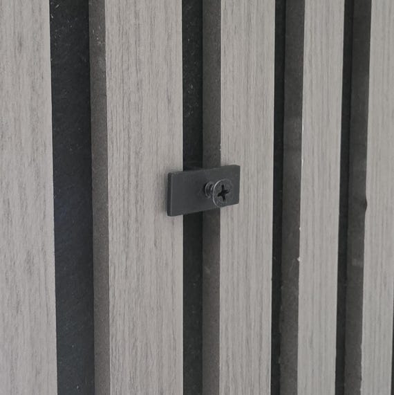 Acoustic wall Panel picture or painting hook | Twist lock with screw