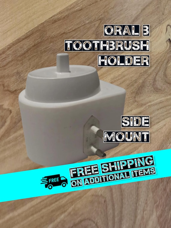 Oral B compatible toothbrush charger socket wall holder | UK bathroom accessories