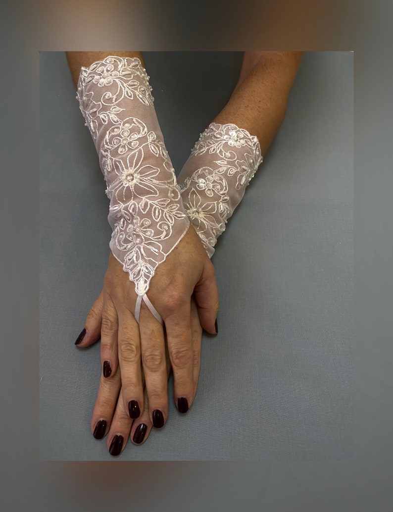 Wedding Gloves, Bridal Gloves, Fingerless Gloves, White wedding Wedding Gloves, Bridal Gloves, Fingerless Gloves, White wedding