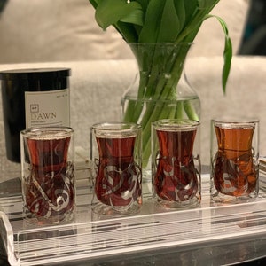 Double Wall Cup Turkish Tea Cup Istikan Arabic Tea Glass Arabic