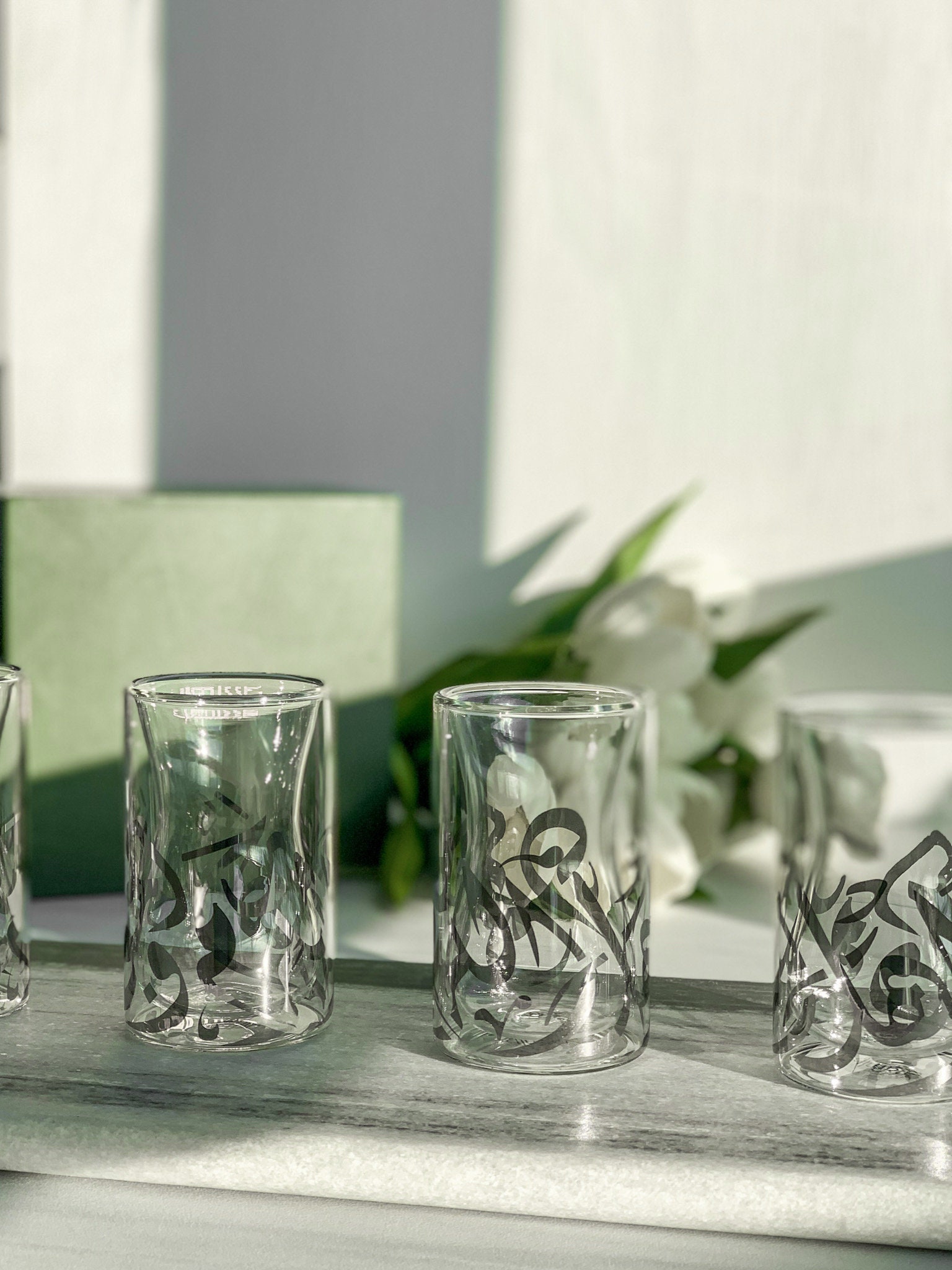 Double Wall Cup Turkish Tea Cup Istikan Arabic Tea Glass Etsy