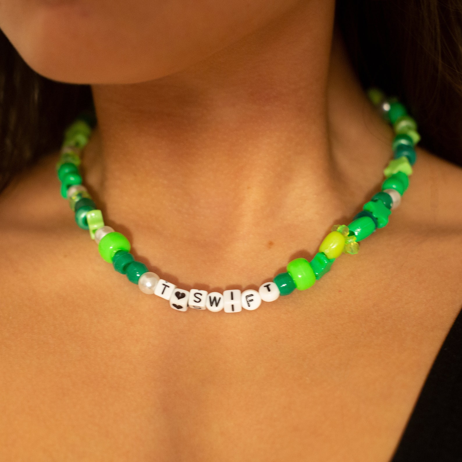 Taylor swift albums inspired beaded necklaces Etsy