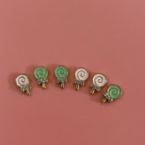 2pc.Lollipop Nail Charms/Nail Art/3D Nail Charms/Nail Supplies/Crystal Nail Charms