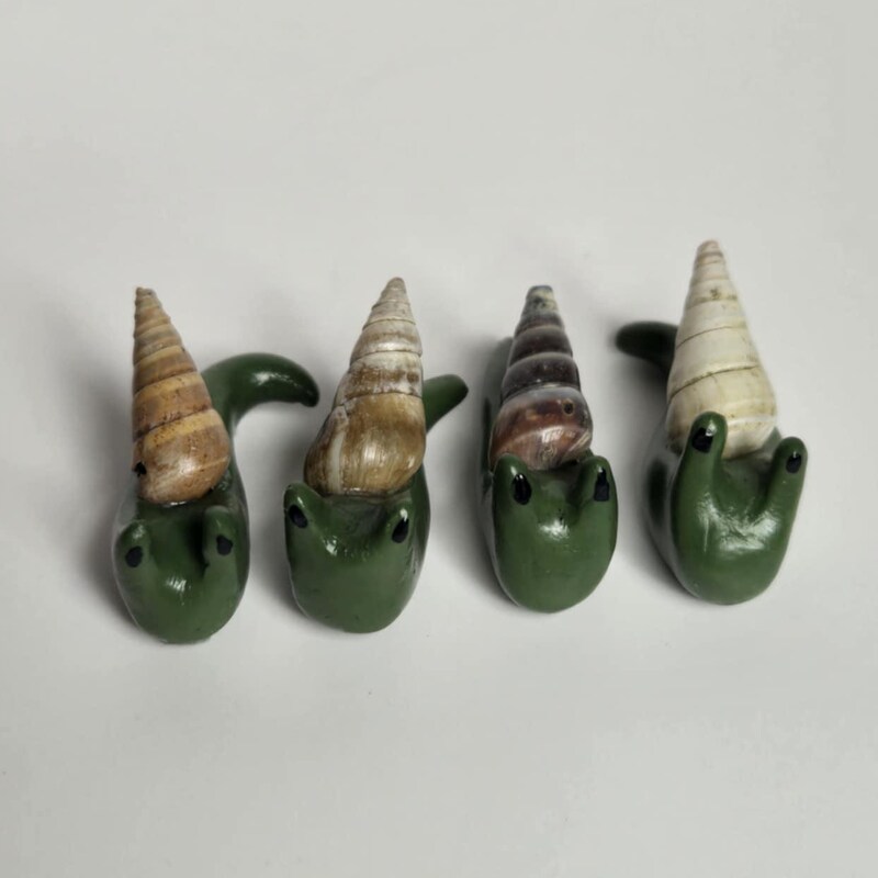 Polymer Clay Snail - Etsy