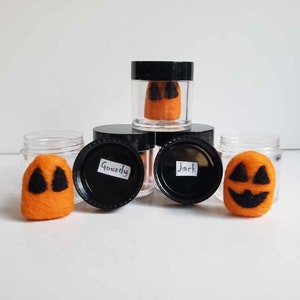 Adopt a Pumpkin, Gourd in a jar, Cute Halloween Gift, Jack-o-lantern, Adoptable Pumpkin, Halloween Decoration, Children&#39;s Gift