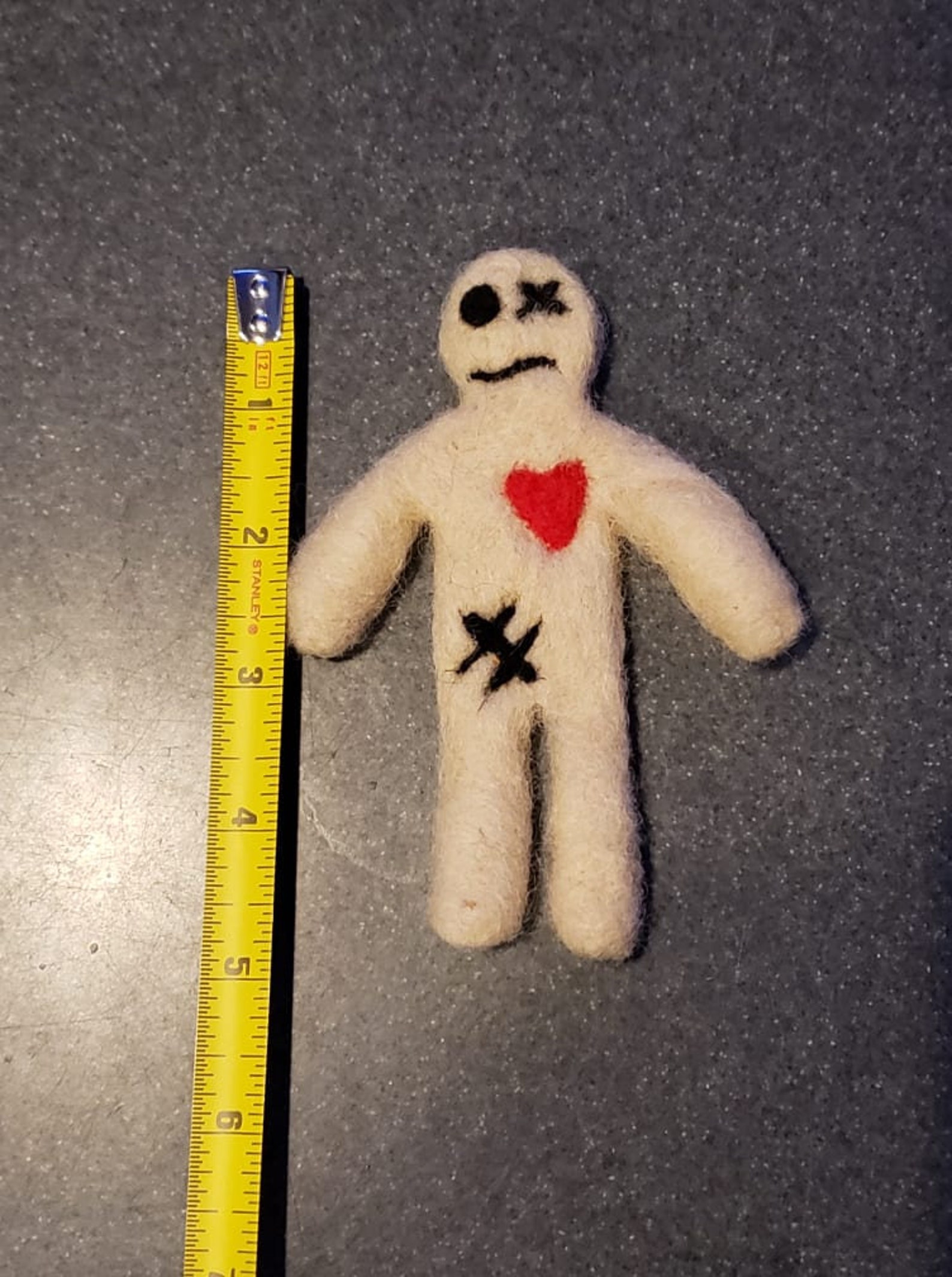 Needle Felted VooDoo Doll Halloween Decoration Creepy Etsy