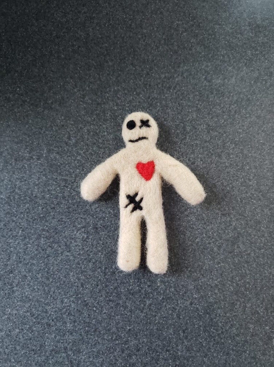 Needle Felted VooDoo Doll Halloween Decoration Creepy Etsy