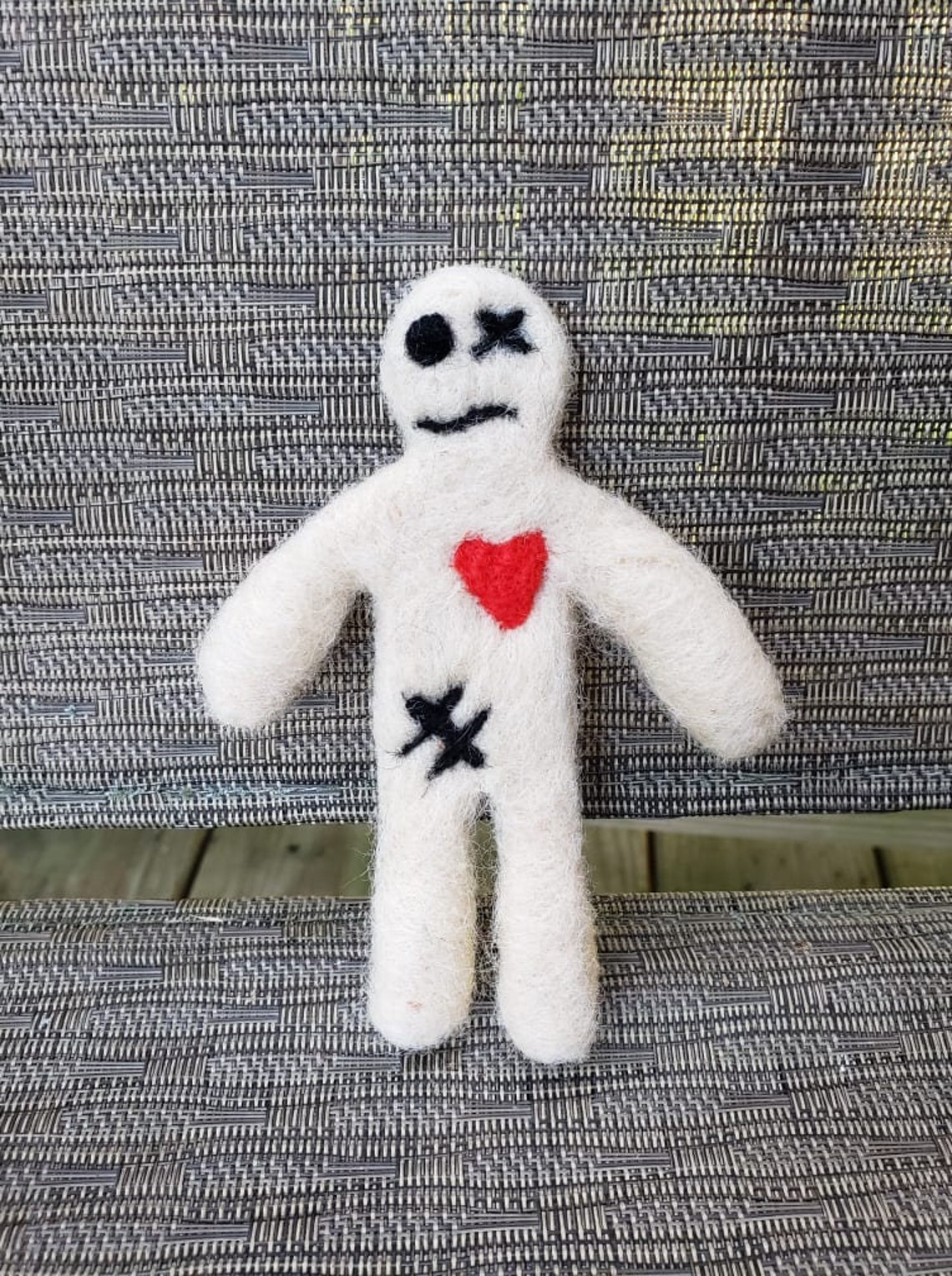 Needle Felted VooDoo Doll Halloween Decoration Creepy Etsy