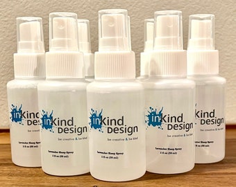 Bulk Promotional Swag | Unique Employee and Customer Gifts | Lavender Sleep Spray, Bug Spray or Rose Water Mist Spray | Conference Giveaways