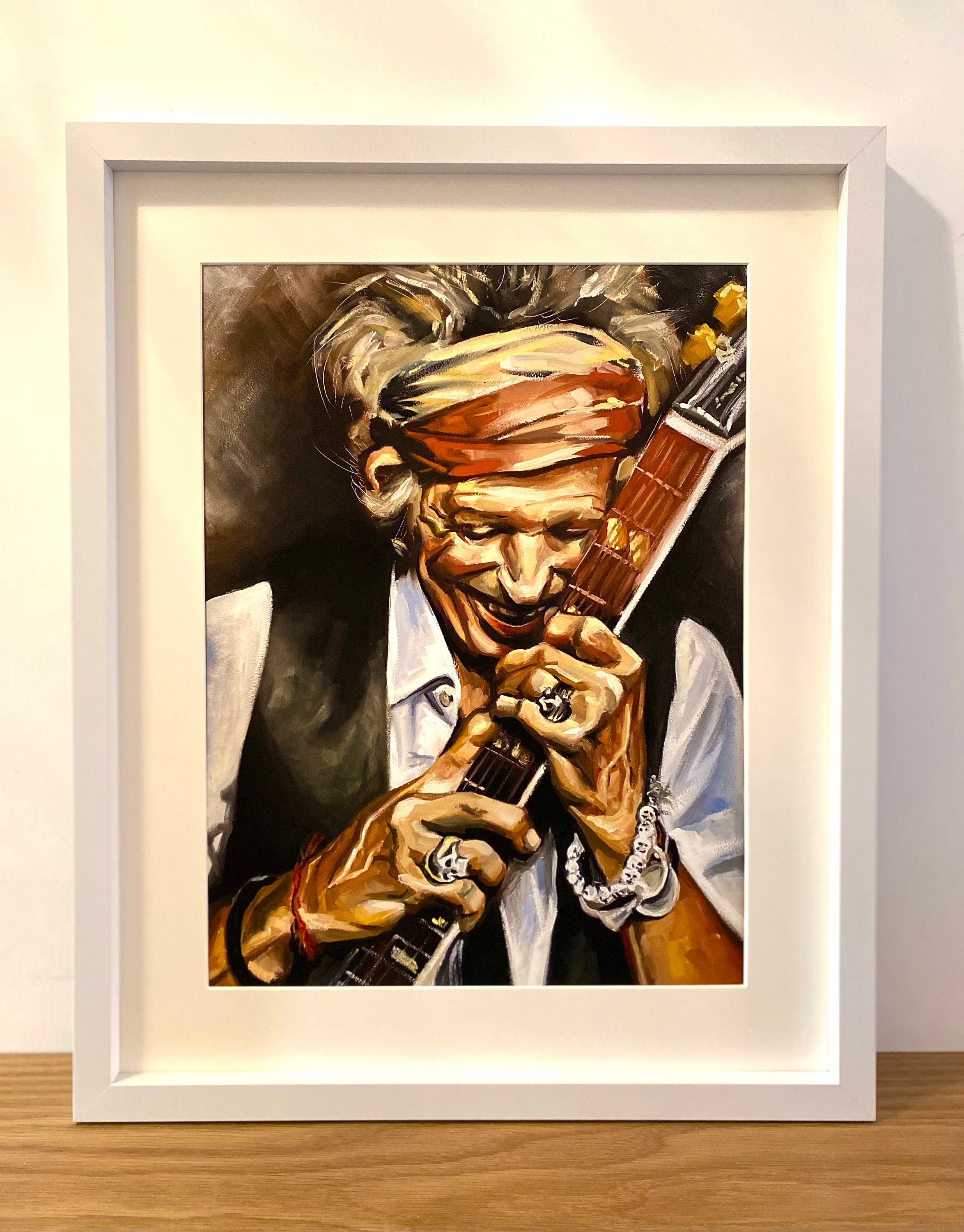 Keith Richards Limited Edition Print | Giclée Print | Musical