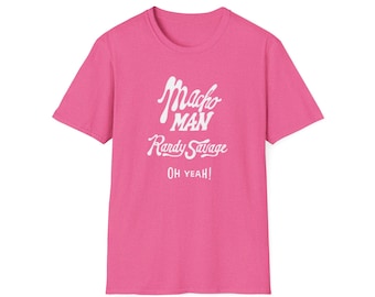 Macho Man White Pink