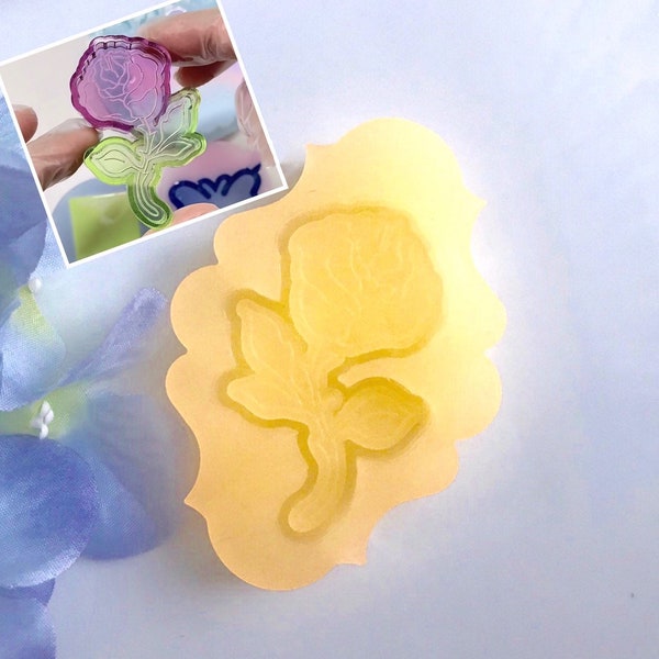 Rose Shaker Mold, Silicone Mold for resin, Silicone Molds, Mold Silicone