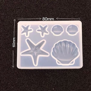 Shell& Starfish Silicone Mould For Resin