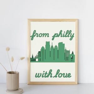 Philadelphia mit Liebesplakat