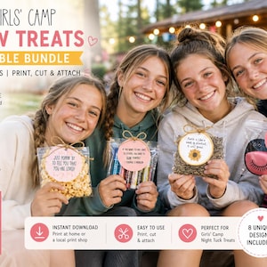 Oreiller de camp pour filles LDS à imprimer | Night Tuck pour les jeunes femmes | Toile modifiable pour le camp YW image 2