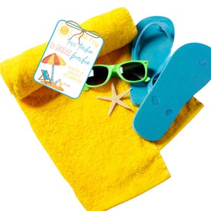 PRINTABLE TAGS Summer, Less Teachin' More Beachin', End of School Year ...