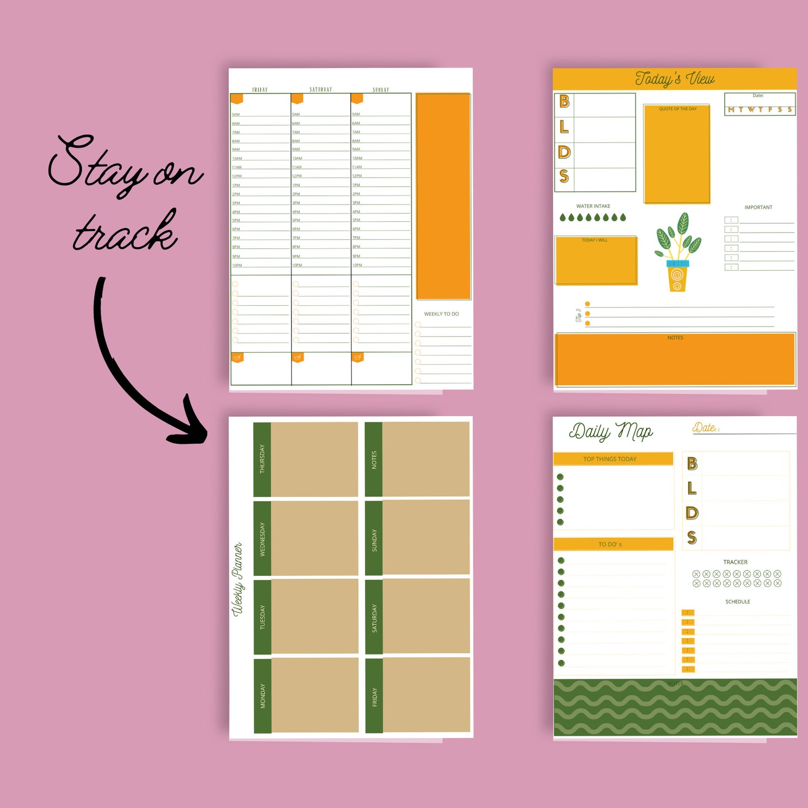 Printable House Plant Planner Personal Planner Plant Mom - Etsy