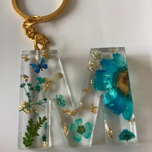 llavero de flores