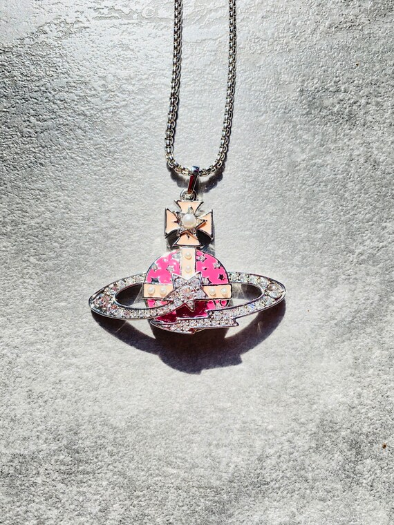 Vivienne Westwood Pink Saturn Orb 