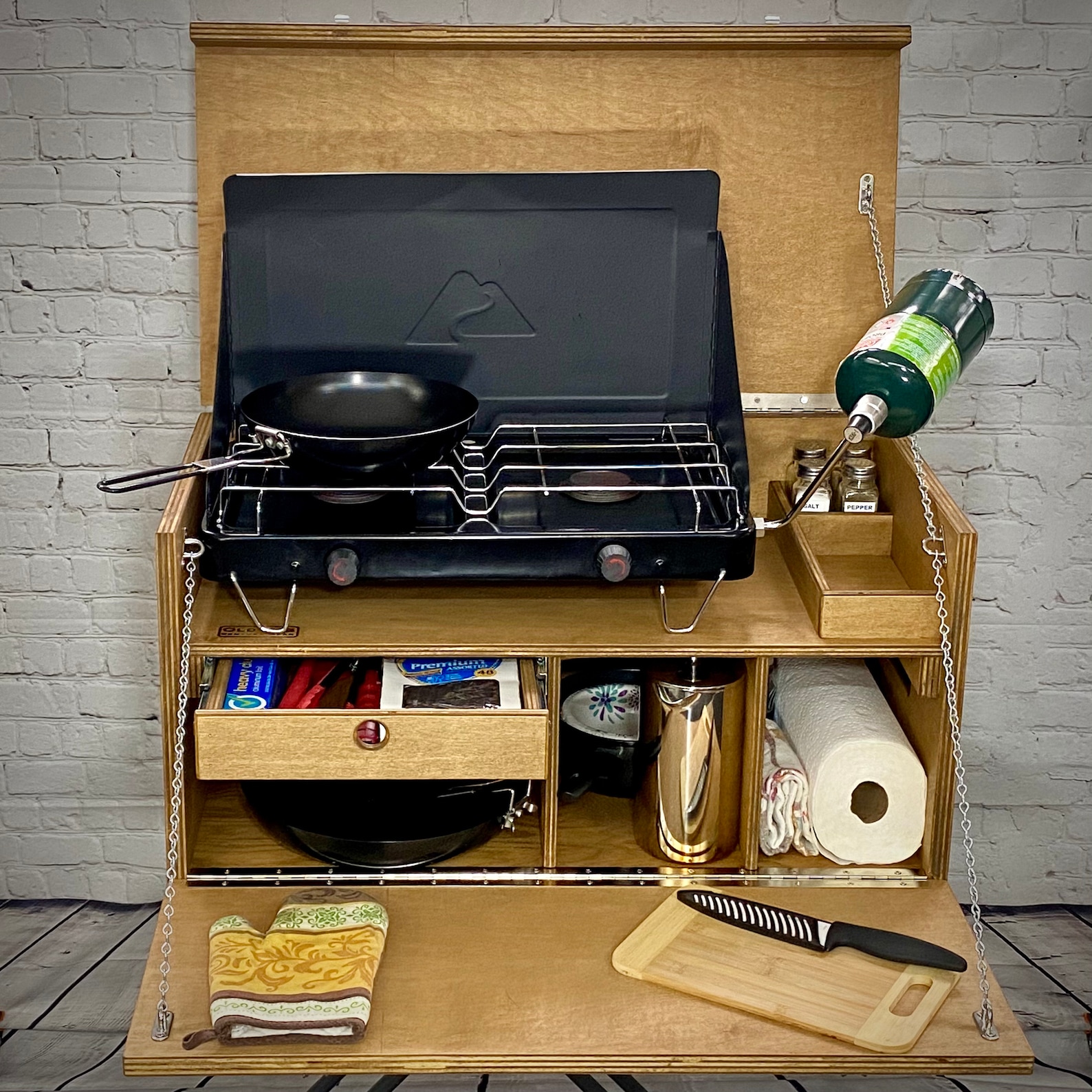 Chuck Box Camp Kitchen Etsy