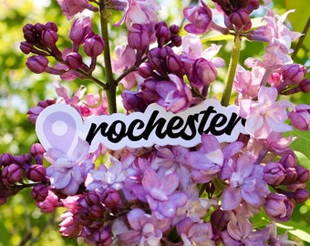 ROC360 | Rochester | Flower City | New York | Waterproof Sticker | Vinyl Sticker | Stickers