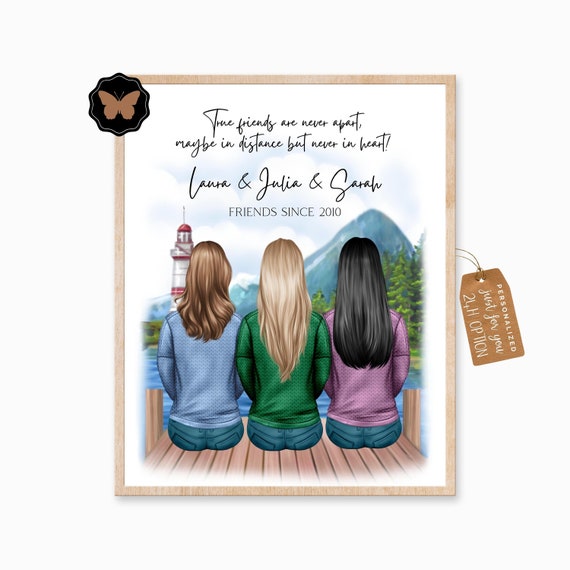 Best Friend Gifts, Birthday Gift for Best Friend, Friendship Gift