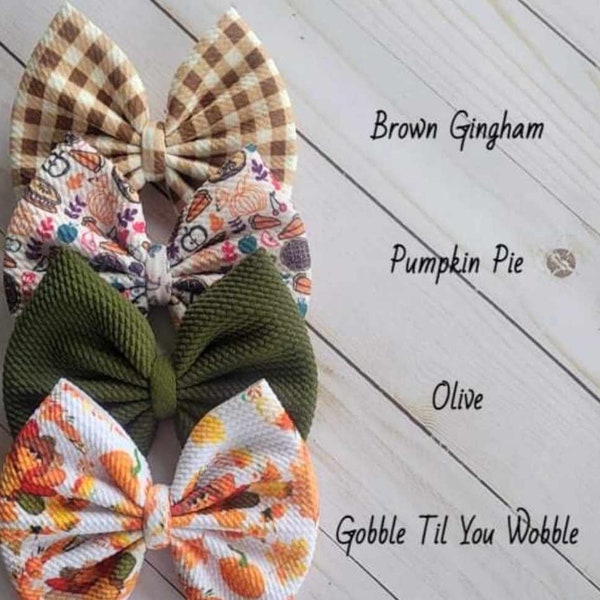 Thanksgiving bullet fabric strips