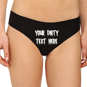 Property of Your Name Women's Underwear Fat Ass Panties Sexy Panties Custom  Panties Funny Cute & Sexy Lingerie -  Norway