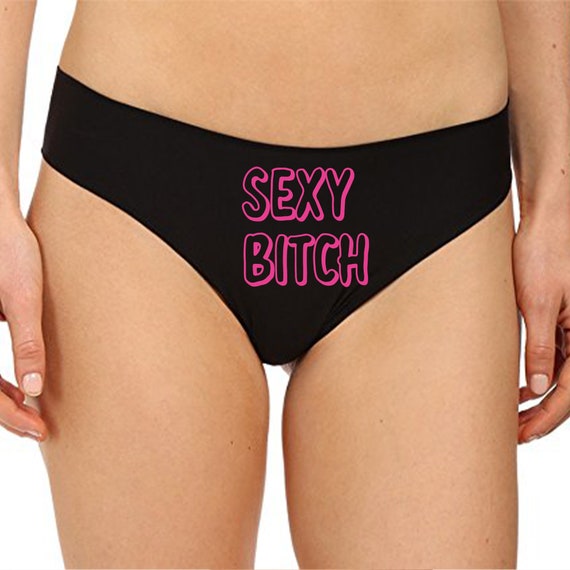 Custom Name's Bitch Sexy Undies - Low-Rise Underwear