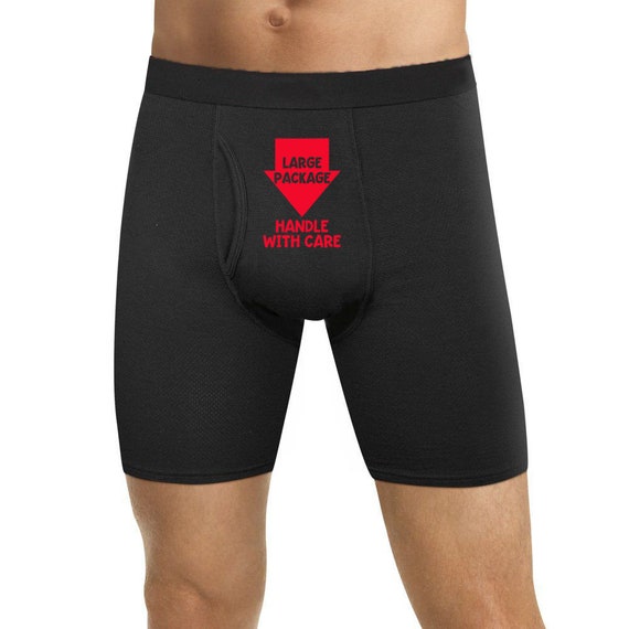 Large Package Boxers Mens Underwear Christmas Gift Funny Naughty