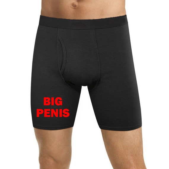 Big Penis Boxers Mens Underwear Christmas Gift Funny Naughty