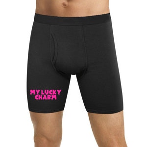 Big Penis Boxers Mens Underwear Christmas Gift Funny Naughty Slutty Booty  Shorts Bachelorette Party 