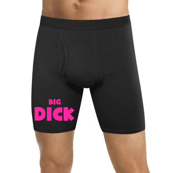 Big Dick Boxers Mens Underwear Christmas Gift Funny Naughty Slutty Booty  Shorts Bachelorette Party