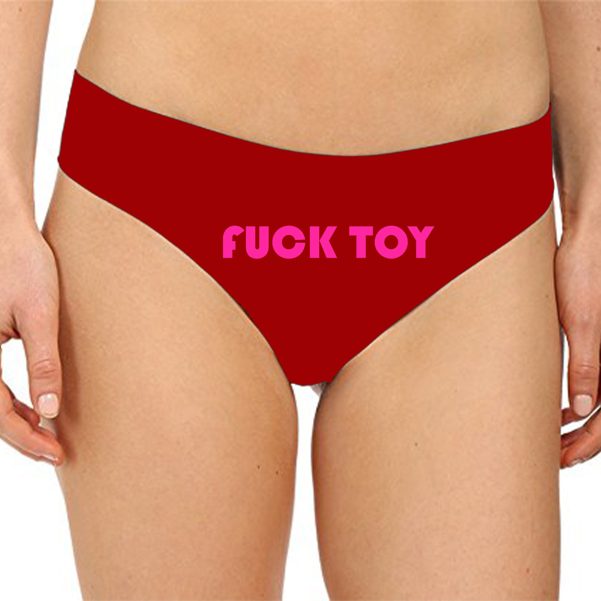 Fuck Toy Panties Sexy Christmas Gift Funny Naughty Slutty Booty Shorts  Bachelorette Party Lingerie Womens Underwear -  Sweden