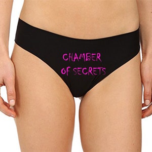 Chamber of Secrets Panties, Wizard String, Thong, Hipster, Boy