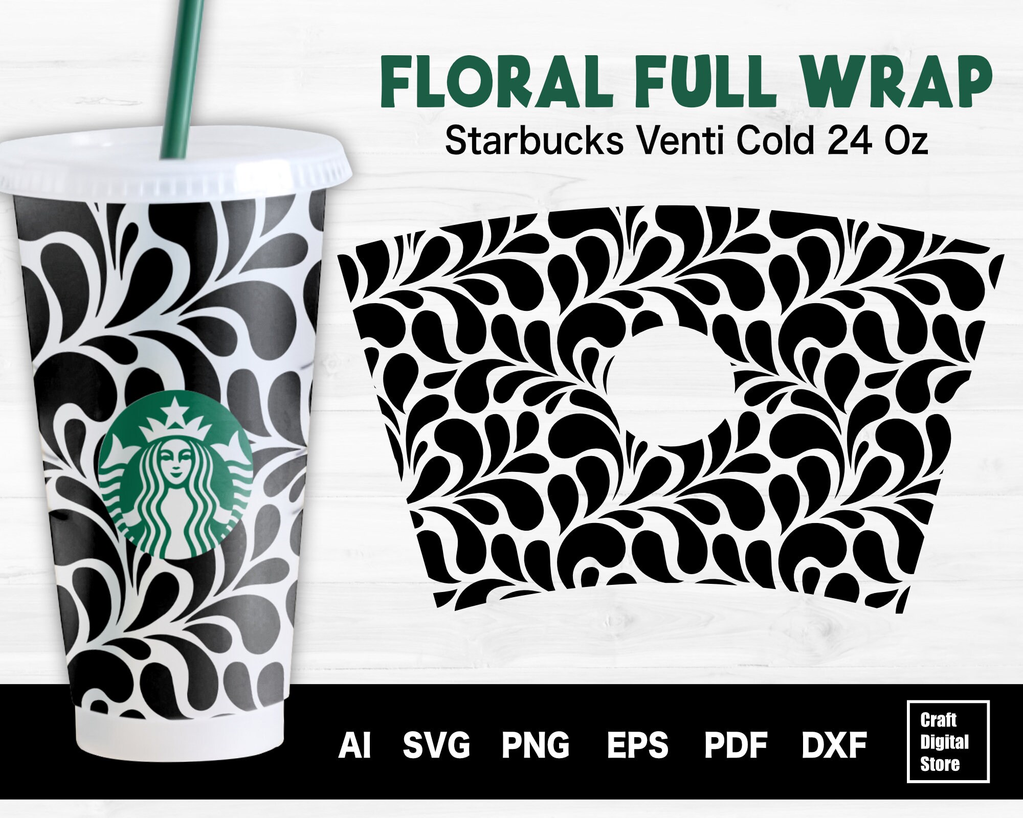 Free Free Flower Svg Starbucks 896 SVG PNG EPS DXF File