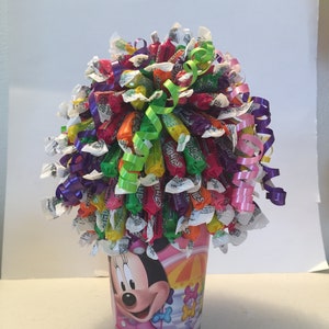 Minnie Mouse Candy Bouquet